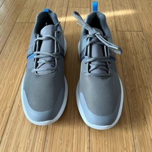 FootJoy Men’s Flex golf shoes. Size 9.5 M. Gray. NWT. Comfort on the course!